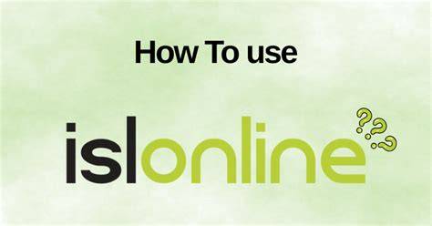 How to use islonline