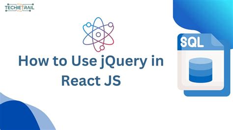 How to use jquery in react component
