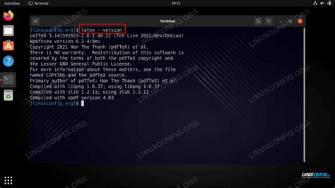 How to use latex in ubuntu