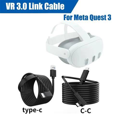 How to use link cable quest 3 steam vr.  Data Transmission Cable 3. 1/3.  When you connect...