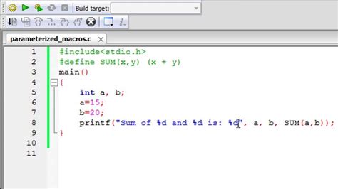 How to use macros in c