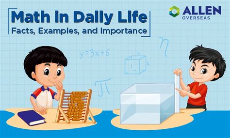 How to use maths in daily life