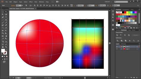 How to use mesh in illustrator