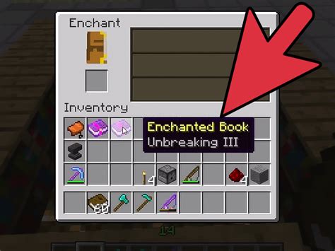 How to use minecraft enchanted books