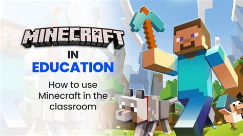 How to use minecraft in the classroom