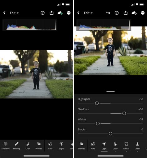 How to use mobile presets in lightroom