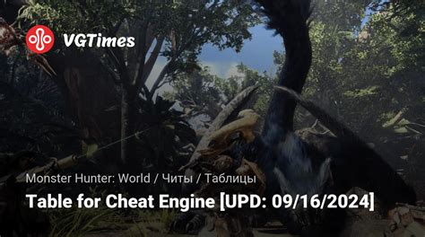 How to use monster hunter world cheat engine.  Update 7 - Updated table wi...