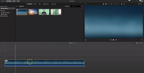 How to use mpg in imovie