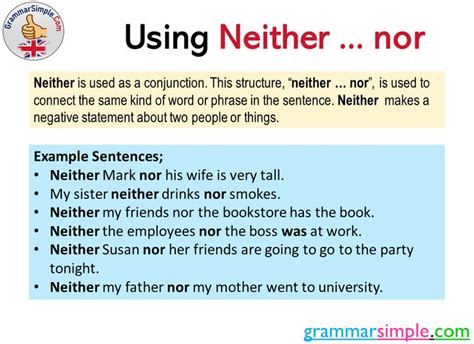 How to use neither in a sentence
