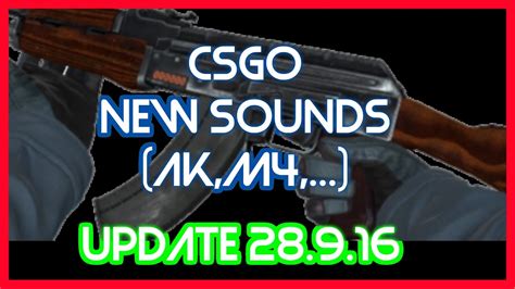 How to use old weapon sounds in csgo (UPDATED VERSION)