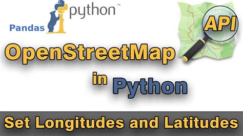 How to use openstreetmap api in python.  We’ll focus on a handy tool called In order ...