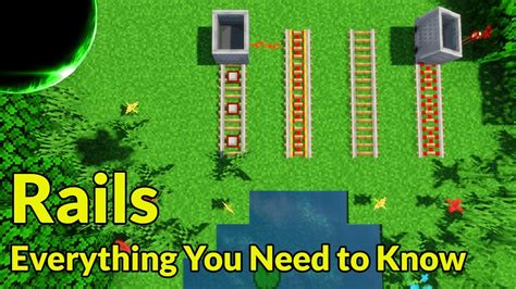 How to use powered rails in minecraft