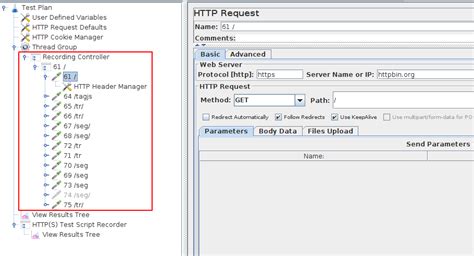 How to use recording controller in jmeter