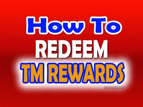 How to use redeem points in tm