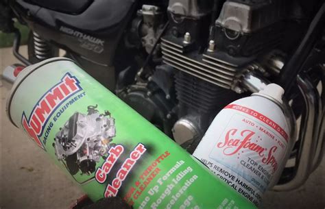 How to use seafoam in carburetor