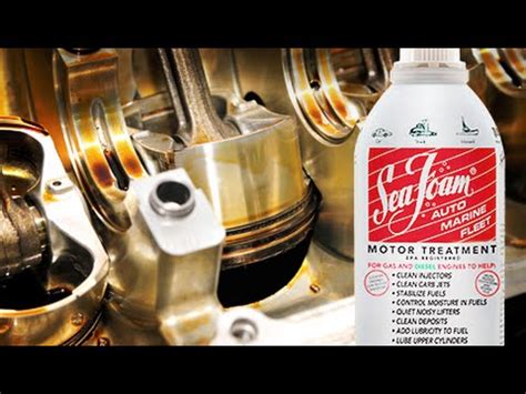 How to use seafoam in crankcase