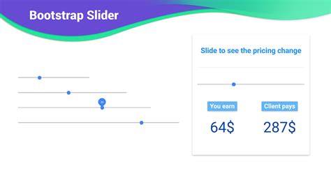 How to use slider in bootstrap