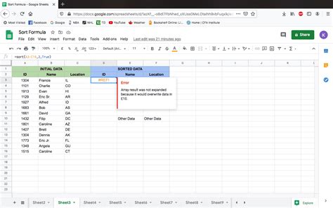 How to use the Google Sheets SORT function Sheetgo Blog