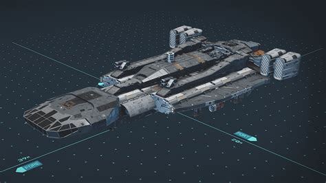 How to use the Ship Builder to make a spaceship in Starfield Polygon