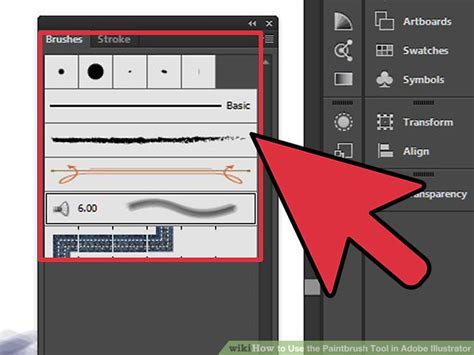 How to use the paintbrush in illustrator