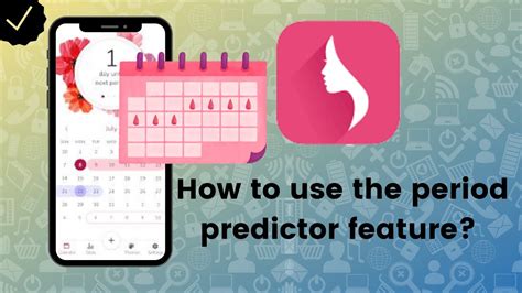 How to use the period predictor feature on My Calendar Period Tracker