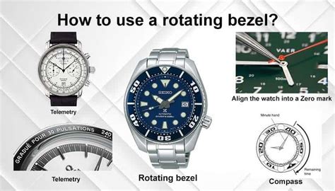 How to use the rotating bezel SEIKO WATCH.