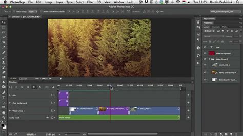 How to use the timeline in photoshop