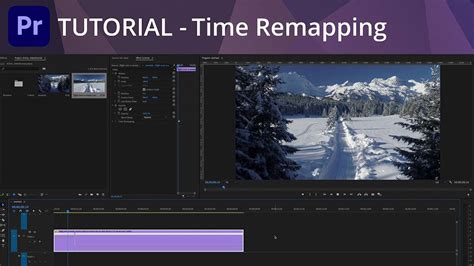 How to use time remapping in premiere
