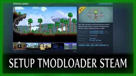 How to use tmodloader on steam.  Covers mod installation, 32-bit vs 64-bit, and tro...