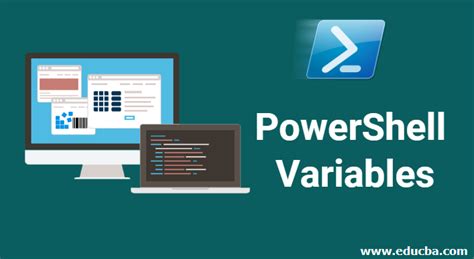 How to use variables in powershell