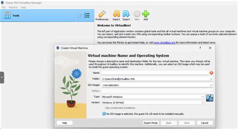 How to use virtualbox.  Mar 8, 2026 · Those using a different system should select ...