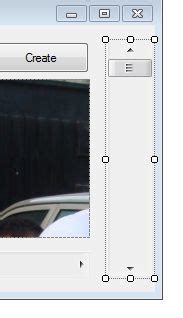 How to use vscrollbar in c#