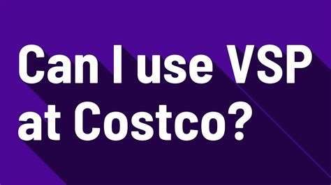Watch on Is Costco a VSP Provider? Although Costo accepts VSP insurance, they are not actually a VSP provider. This means that you will need to schedule an appointment with a participating VSP provider in order to use your insurance. To get VSP you need to go to the VSP website and sign up for an account.. 