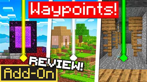 How to use waypoints in minecraft
