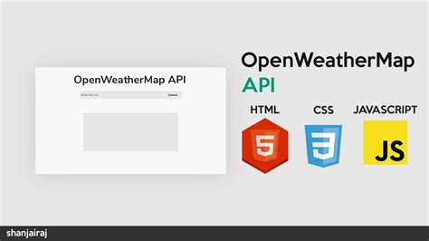 How to use weather api in javascript