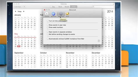 How to use week calendar in Mac® OS X™ YouTube