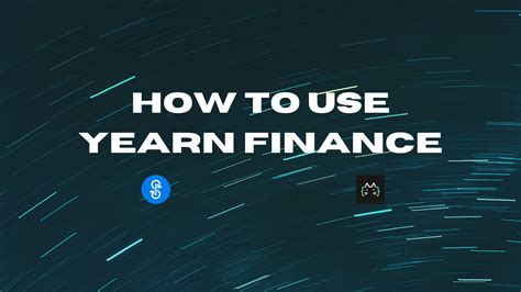 How to use yearn finance reddit.  What&rsquo;s up with yearn finance? So my first introduction t...