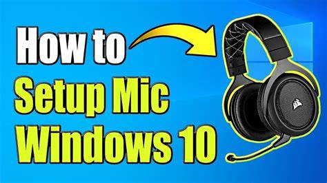 How to use your headset as a mic on pc.  In this video, I'll guide you ...