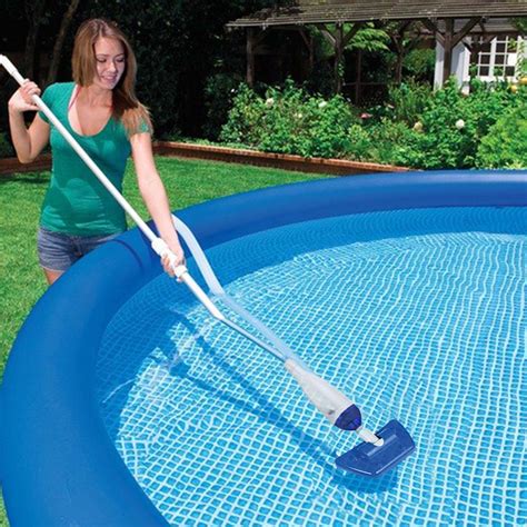 How to vacuum above ground pool. Our Top Seven Manual Vacuum Heads For 2023. Best Budget: Milliard Pool and Spa Vacuum Head. Best all around: FibroPool Professional Pro Flex. Best for above-ground pools: Agii Manual Pool Vacuum. Large pools: US Pool 14” Weighted Manual Vacuum. Small pools: US Pool Supply Weighted Vacuum Head. 