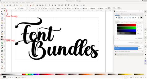 How to vectorize fonts when importing PDF? - Inkscape