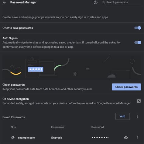 How to view a password in chrome