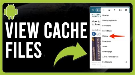 How to view cache files on android.  If you&rsquo;ve never cleared them, you might fin...