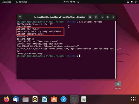 How to view os version in linux