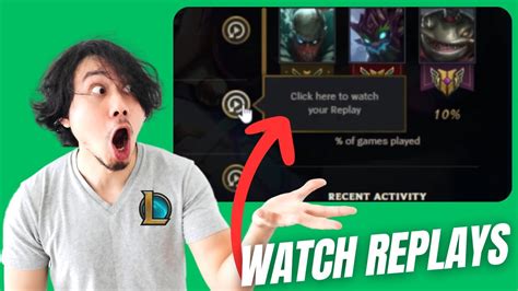 How to view replays in lol