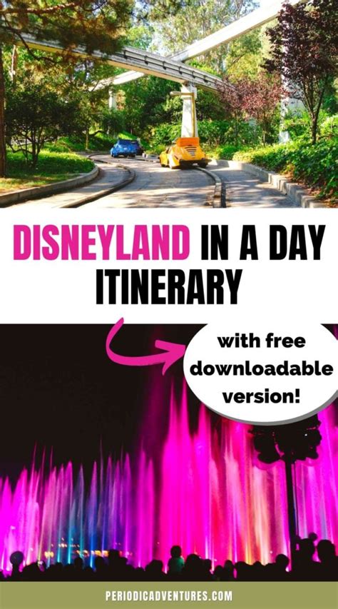 How to visit disneyland in one day