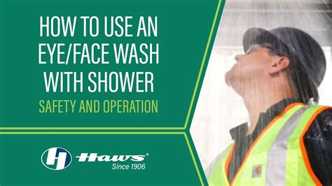 How to wash face in shower