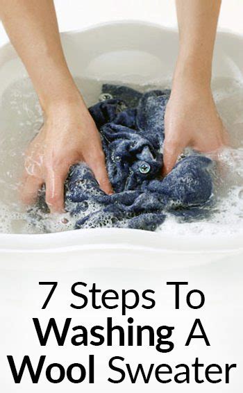 How to wash sweaters. 2. Wet the sweater and remove excess water. Fill a tub with slightly warm water. Submerge your sweater in the water until it's soaked. Remove the sweater from the water. Press out any excess water into the sink. Do not wring or squeeze the sweater to remove water as this can cause damage. [1] 3. 