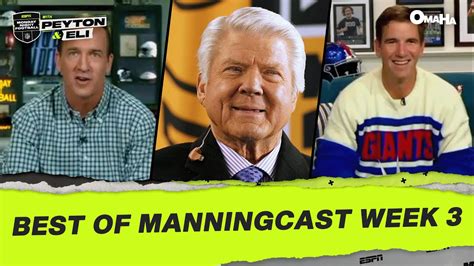 How to watch ManningCast in Week 3 