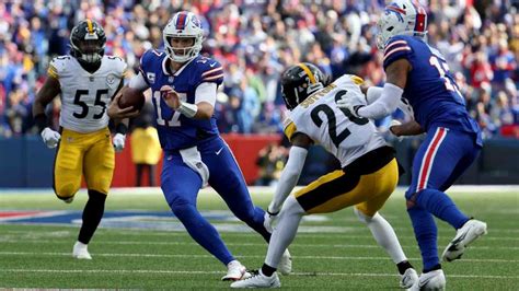 How to watch bills vs steelers. Aug 16, 2023 · Hamlin and the Bills (1-0) travel this week to Pittsburgh to take on the Steelers (1-0). Damar Hamlin of the Buffalo Bills looks on during the second quarter of a preseason game against the ... 