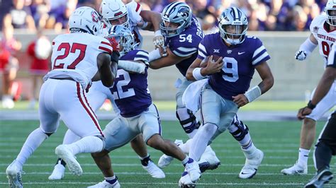 The first of those two games kicks off at 1 p.m. CT on Saturday, Nov. 19, at Milan Puskar Stadium in Morgantown, West Virginia. The game will be televised on Big 12 Now on ESPN+. Kansas State is .... 